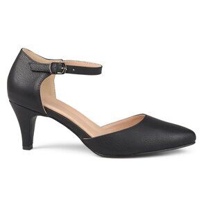 NiB Brinley Co. Women's Strappy Pump Evening Heels Black Size 9 M $70 RY1375